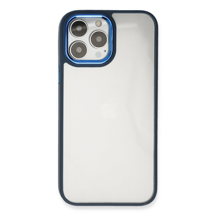 BFS  iPhone 13 Pro Kılıf Dora Kapak - Mavi