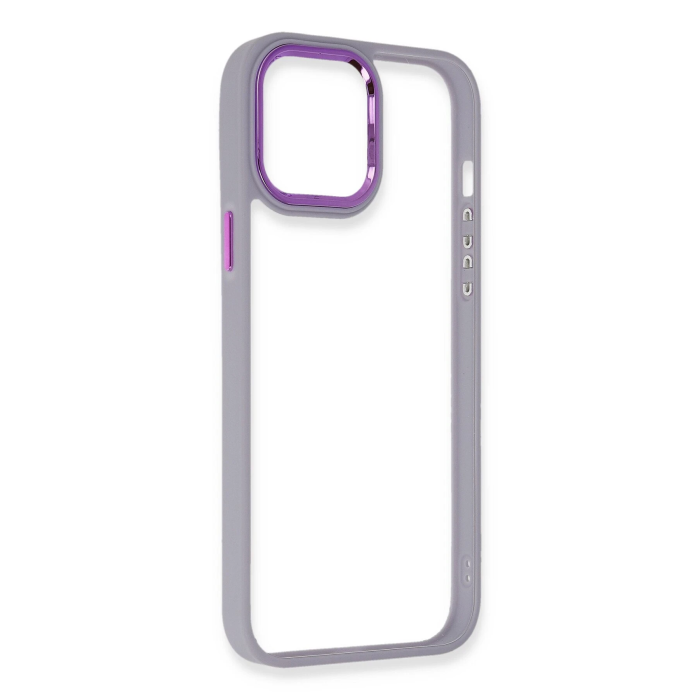 BFS  iPhone 13 Pro Kılıf Dora Kapak - Lila