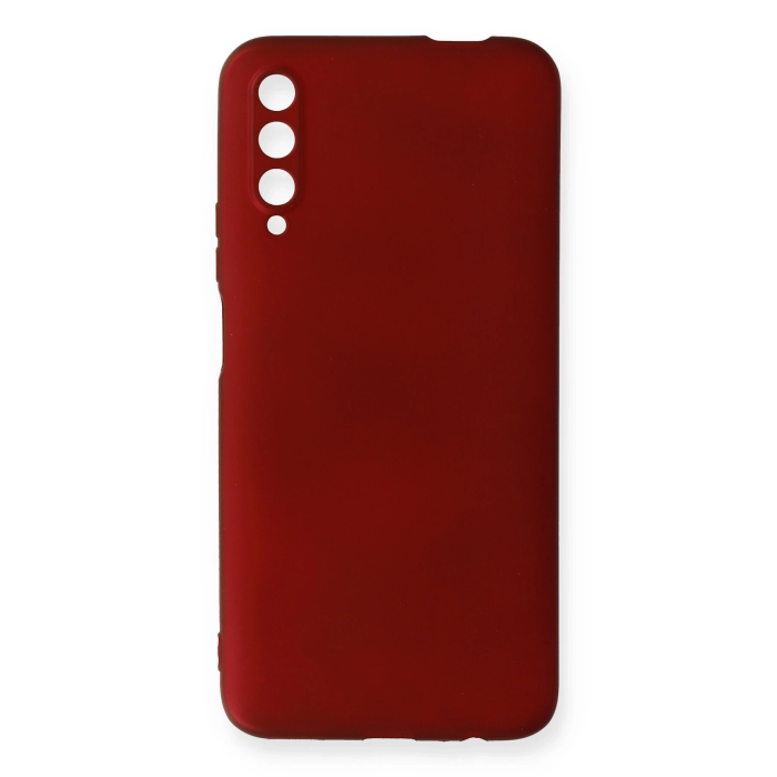 BFS  Huawei P Smart Pro / Y9S Kılıf First Silikon - Bordo