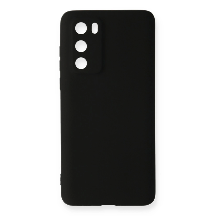 BFS  Huawei P40 Kılıf First Silikon - Siyah