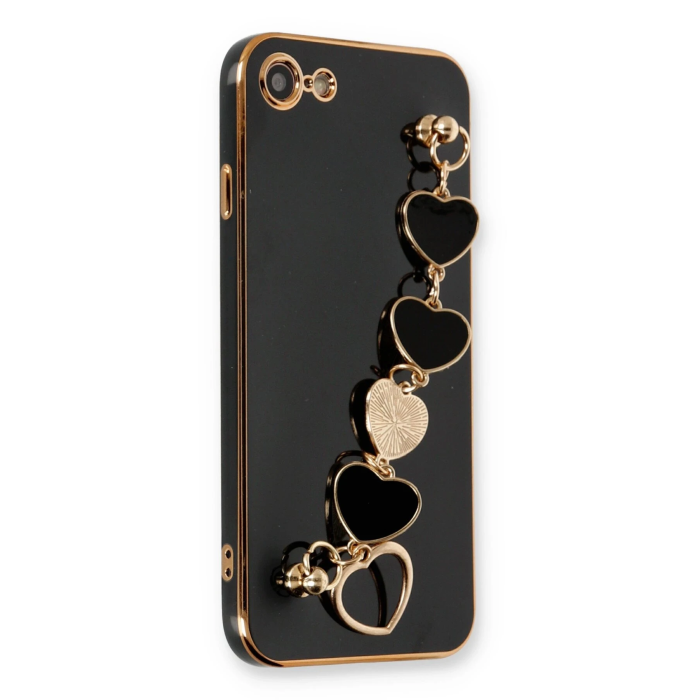 BFS  iPhone 7 Kılıf Esila Silikon - Siyah