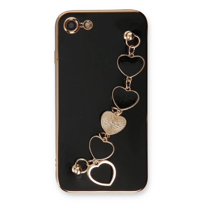 BFS  iPhone 7 Kılıf Esila Silikon - Siyah