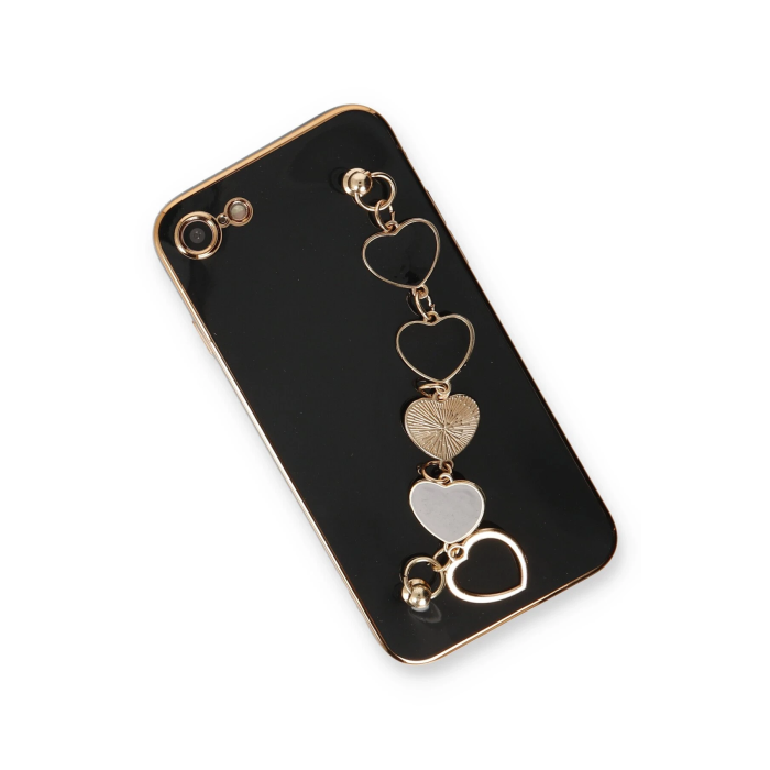 BFS  iPhone 7 Kılıf Esila Silikon - Siyah