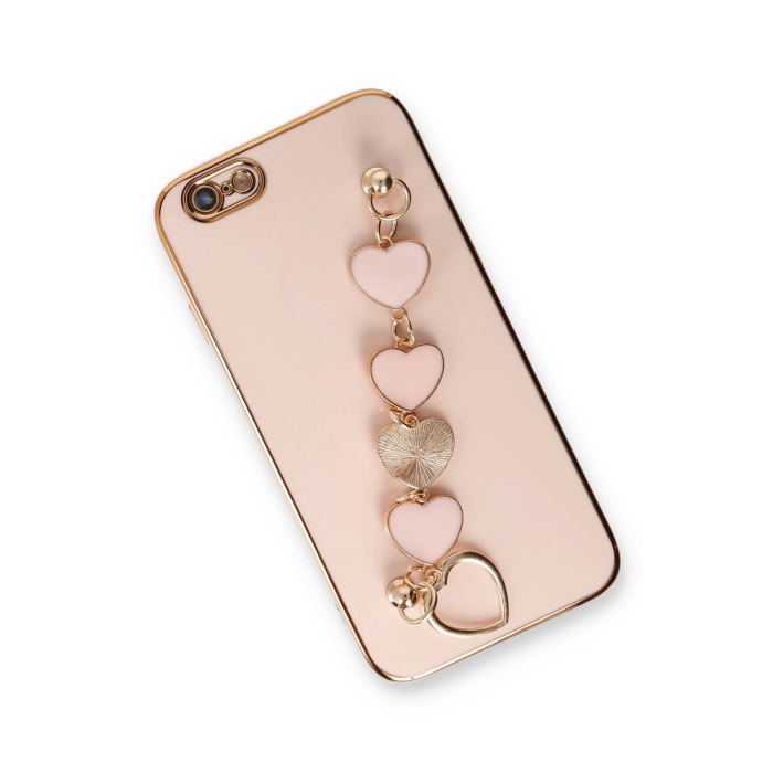 BFS  iPhone 6 Kılıf Esila Silikon - Pudra