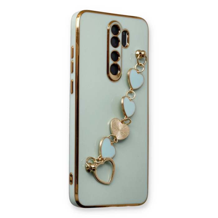 BFS  Xiaomi Redmi Note 8 Pro Kılıf Esila Silikon - Su Yeşili