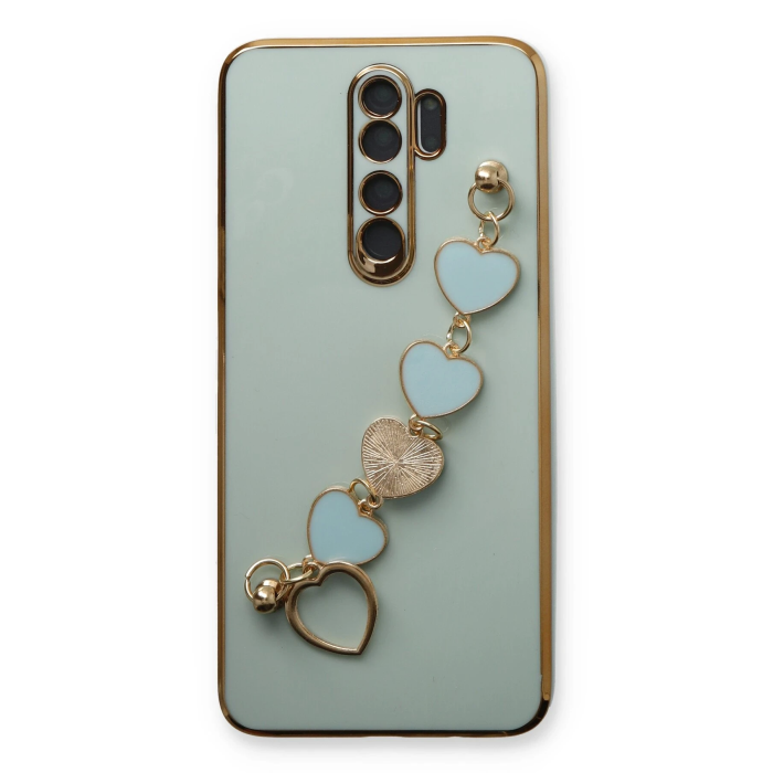 BFS  Xiaomi Redmi Note 8 Pro Kılıf Esila Silikon - Su Yeşili