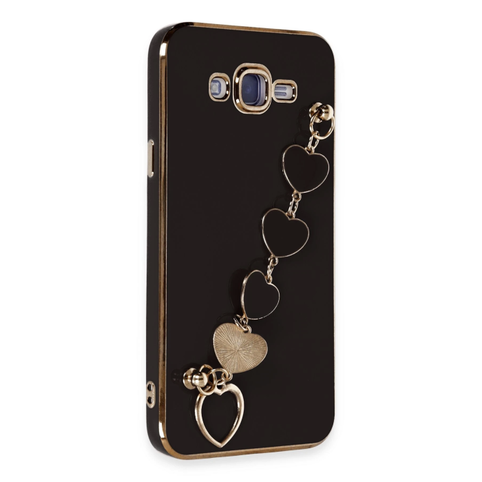 BFS  Samsung Galaxy J7 Kılıf Esila Silikon - Siyah