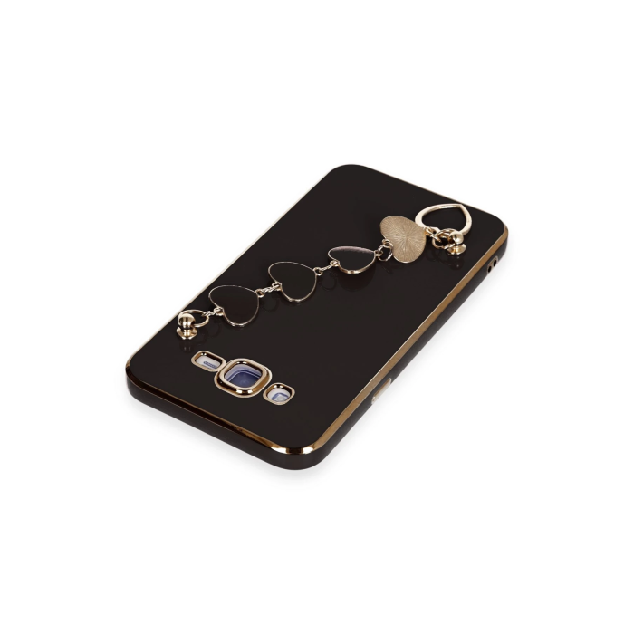 BFS  Samsung Galaxy J7 Kılıf Esila Silikon - Siyah
