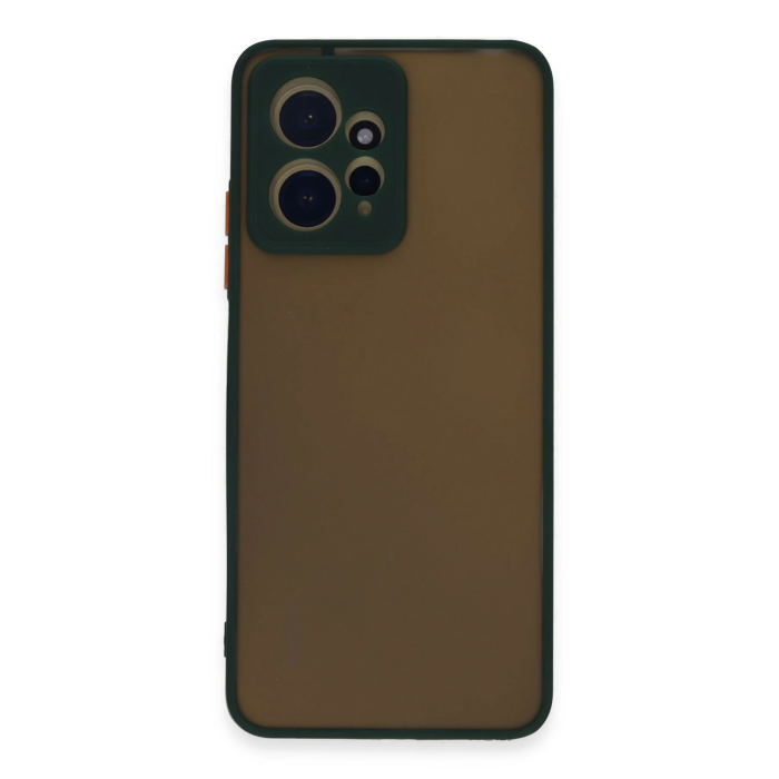 BFS  Xiaomi Redmi Note 12 4G Kılıf Montreal Silikon Kapak - Yeşil