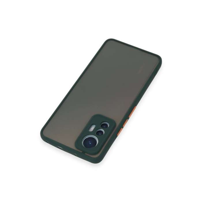 BFS  Xiaomi Mi 12 Lite Kılıf Montreal Silikon Kapak - Yeşil