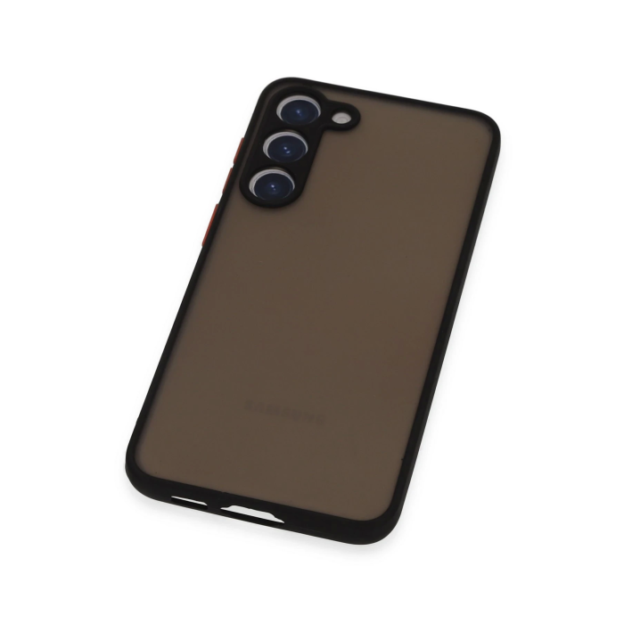 BFS  Samsung Galaxy S23 Plus Kılıf Montreal Silikon Kapak - Siyah