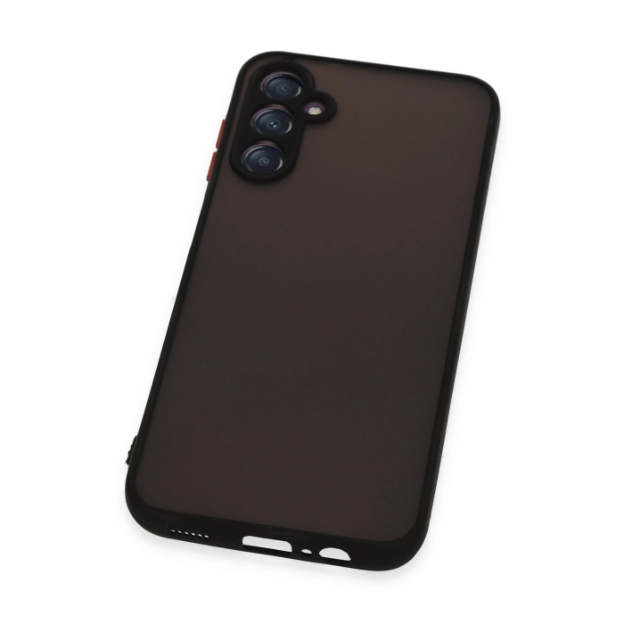 BFS  Samsung Galaxy A14 4G Kılıf Montreal Silikon Kapak - Siyah