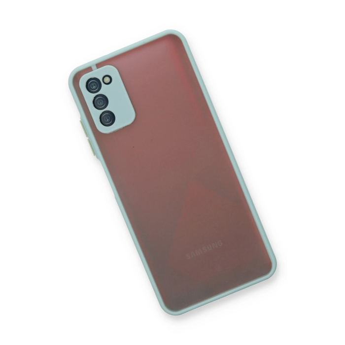 BFS  Samsung Galaxy A03S Kılıf Montreal Silikon Kapak - Turkuaz