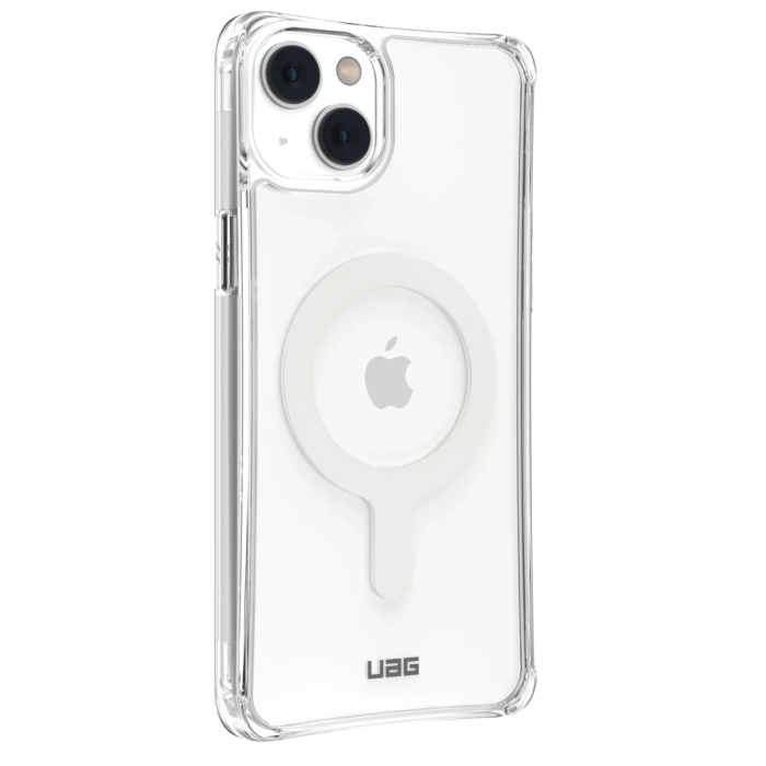 BFS  iPhone 14 Kılıf Uag Plyo Magneticsafe Silikon - Şeffaf