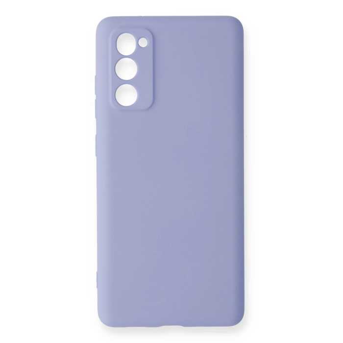 BFS  Samsung Galaxy S20 FE Kılıf Nano içi Kadife Silikon - Lila