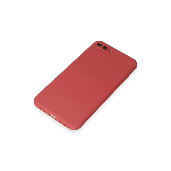 BFS  iPhone 7 Plus Kılıf First Silikon - Kiremit