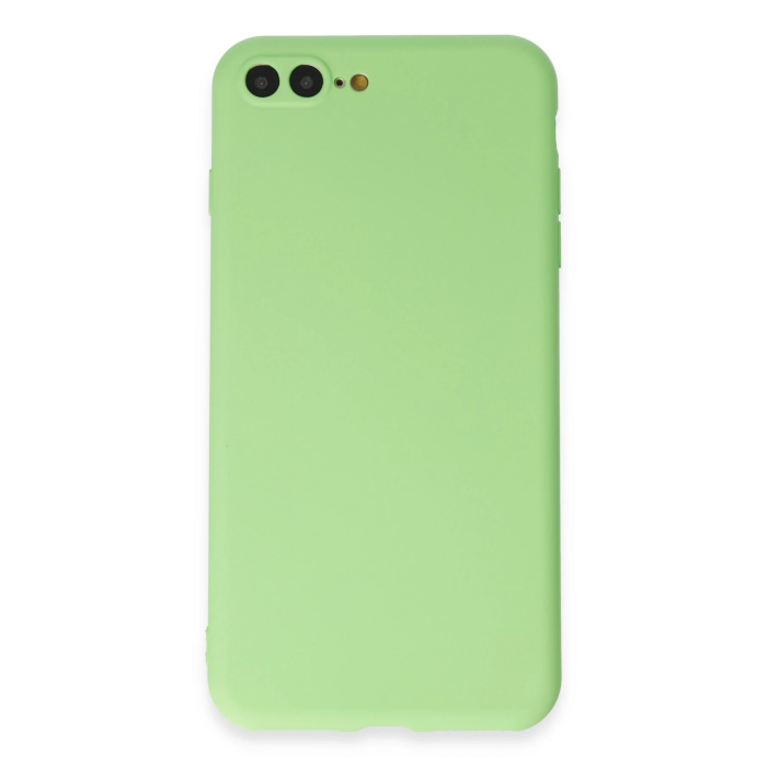 BFS  iPhone 7 Plus Kılıf First Silikon - Açık Yeşil