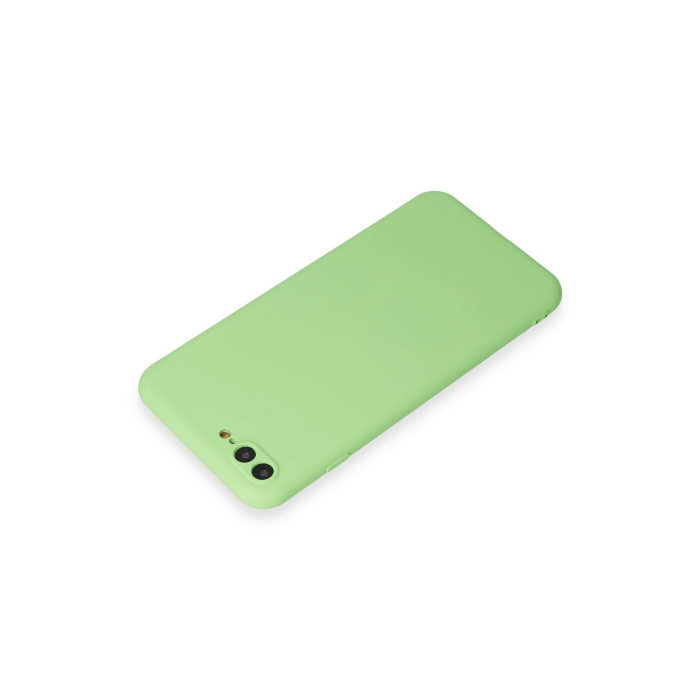 BFS  iPhone 7 Plus Kılıf First Silikon - Açık Yeşil