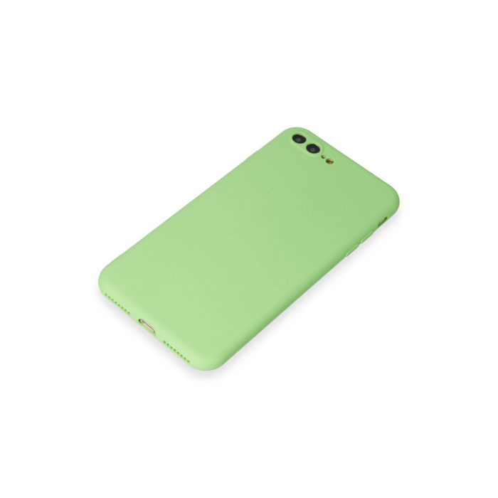 BFS  iPhone 7 Plus Kılıf First Silikon - Açık Yeşil