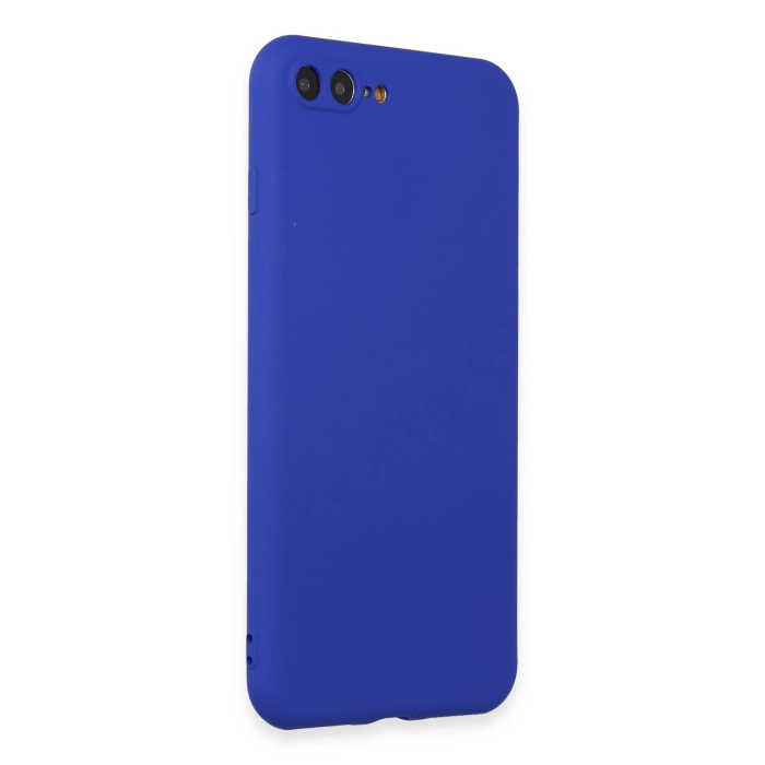 BFS  iPhone 7 Plus Kılıf First Silikon - Koyu Mavi