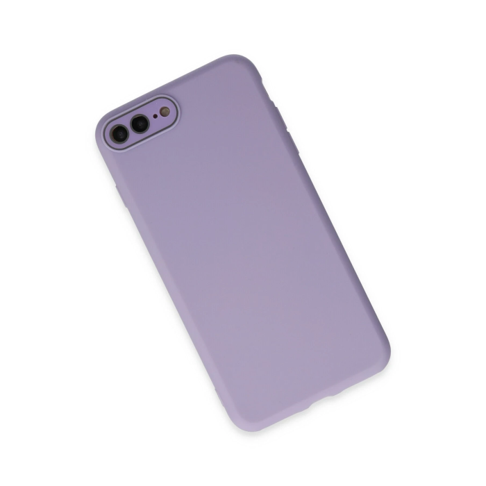 BFS  iPhone 7 Plus Kılıf Lansman Glass Kapak - Lila