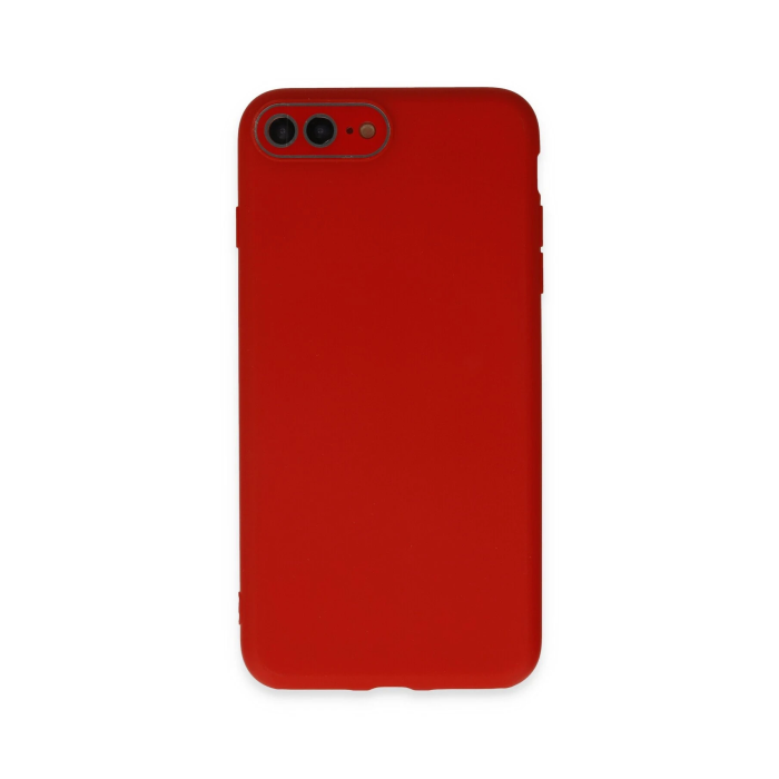 BFS  iPhone 7 Plus Kılıf Lansman Glass Kapak - Kırmızı