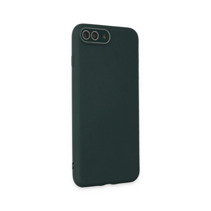 BFS  iPhone 7 Plus Kılıf Lansman Glass Kapak - Koyu Yeşil
