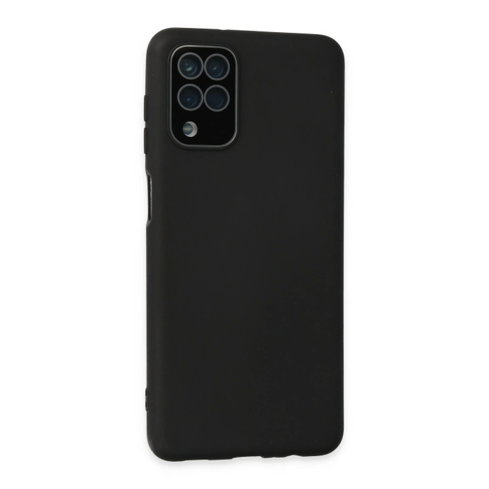 BFS  Samsung Galaxy A22 Kılıf Lansman Glass Kapak - Siyah