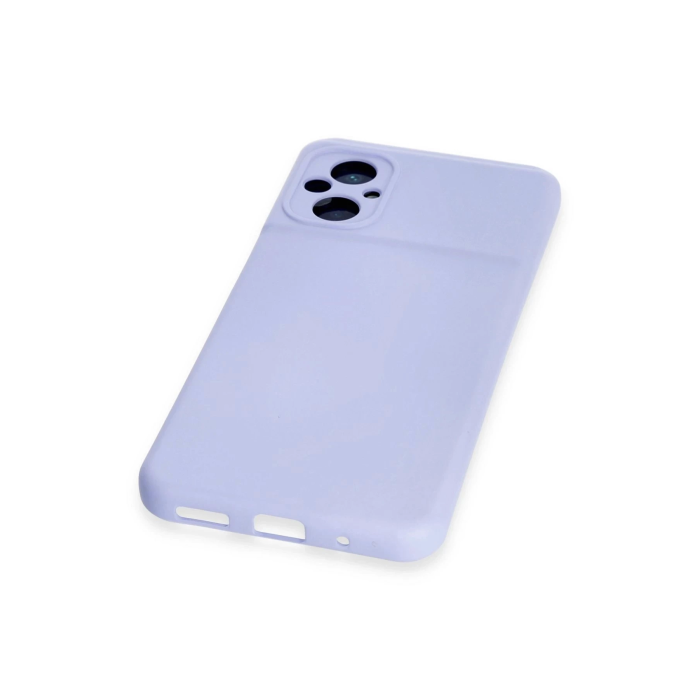 BFS  Xiaomi Poco M5 Kılıf Nano içi Kadife Silikon - Lila