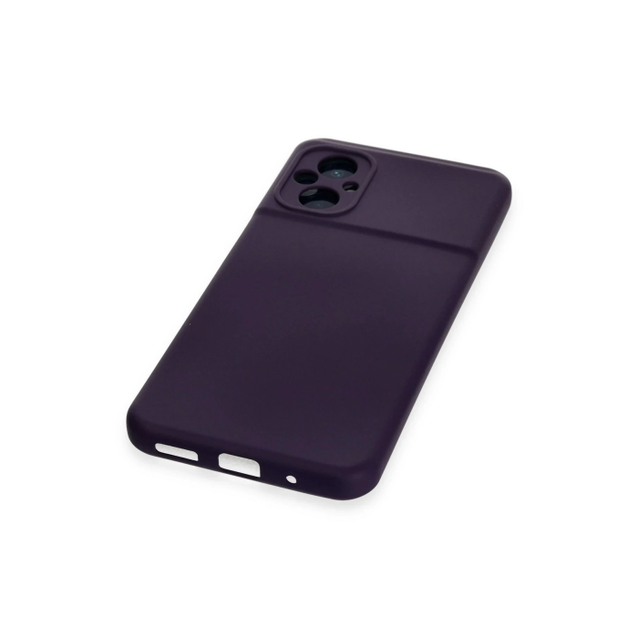 BFS  Xiaomi Poco M5 Kılıf Nano içi Kadife Silikon - Mor