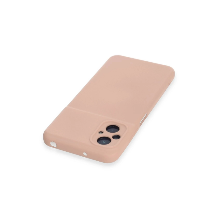 BFS  Xiaomi Poco M5 Kılıf Nano içi Kadife Silikon - Pudra
