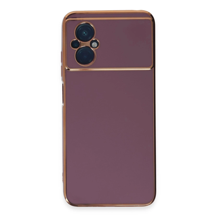 BFS  Xiaomi Poco M5 Kılıf Volet Silikon - Mor