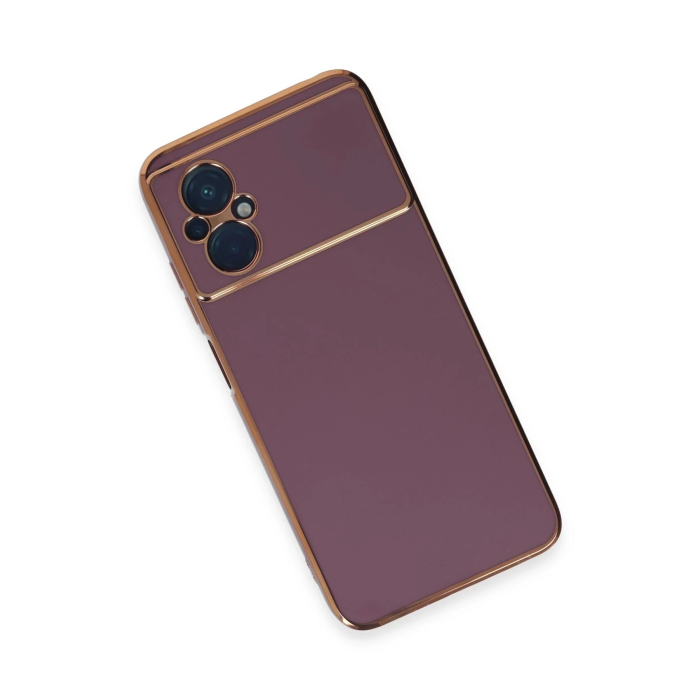 BFS  Xiaomi Poco M5 Kılıf Volet Silikon - Mor