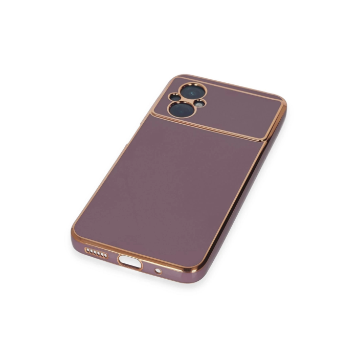 BFS  Xiaomi Poco M5 Kılıf Volet Silikon - Mor