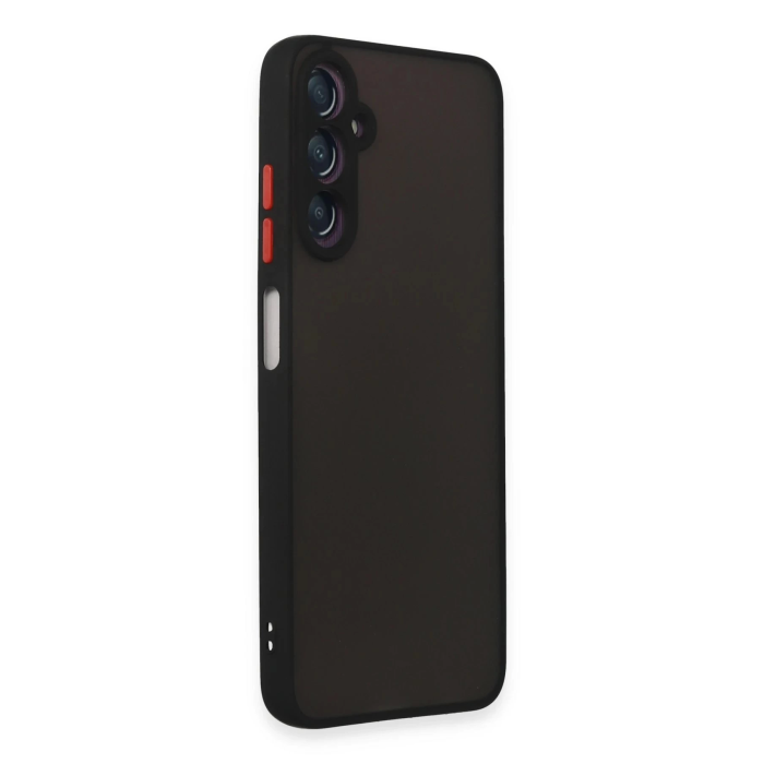 BFS  Samsung Galaxy A05S Kılıf Montreal Silikon Kapak - Siyah