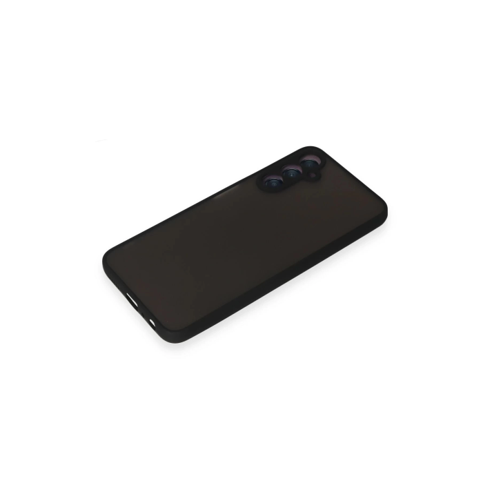 BFS  Samsung Galaxy A05S Kılıf Montreal Silikon Kapak - Siyah
