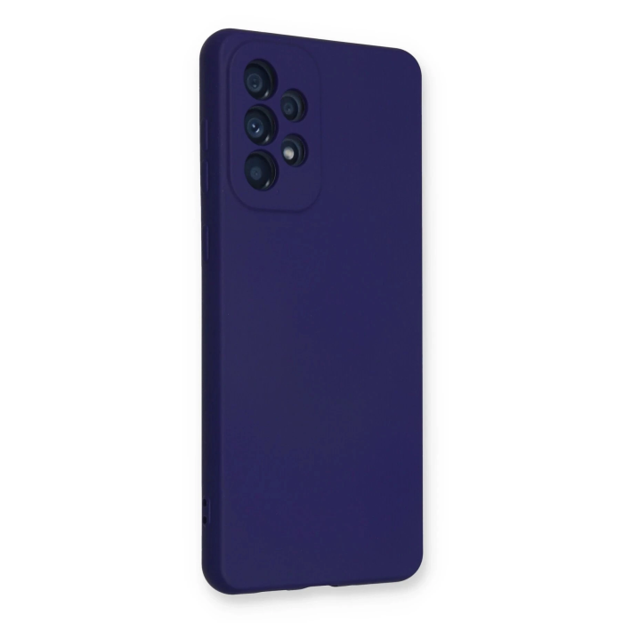 BFS  Samsung Galaxy A73 5G Kılıf Nano içi Kadife Silikon - Mor