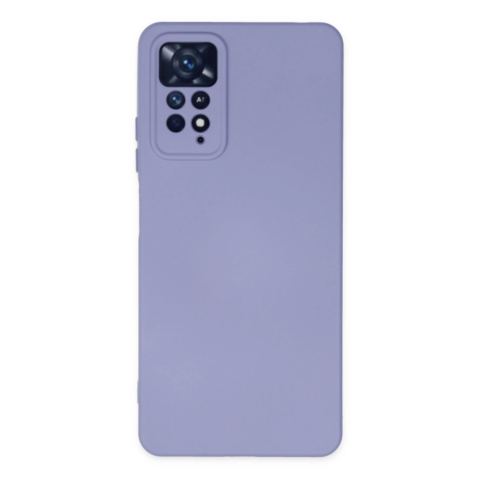 BFS  Xiaomi Redmi Note 11 Pro Kılıf Nano içi Kadife Silikon - Lila