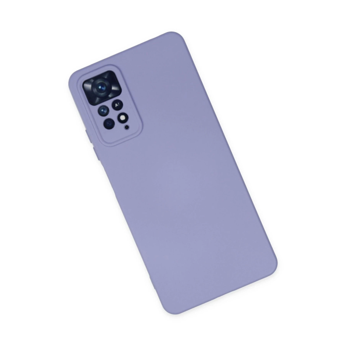 BFS  Xiaomi Redmi Note 11 Pro Kılıf Nano içi Kadife Silikon - Lila