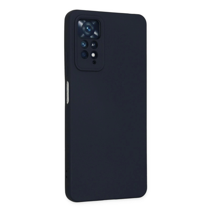 BFS  Xiaomi Redmi Note 11 Pro Kılıf Nano içi Kadife Silikon - Lacivert