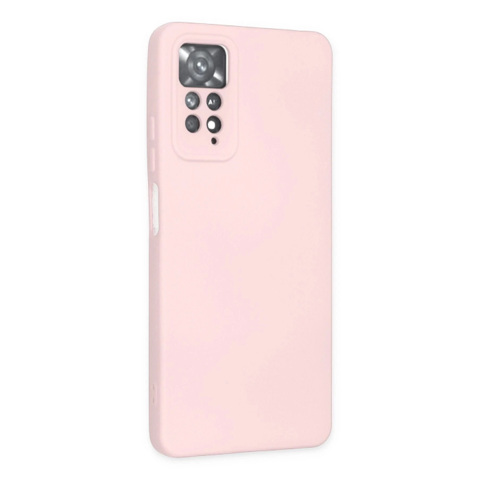 BFS  Xiaomi Redmi Note 11 Pro Kılıf Nano içi Kadife Silikon - Pudra