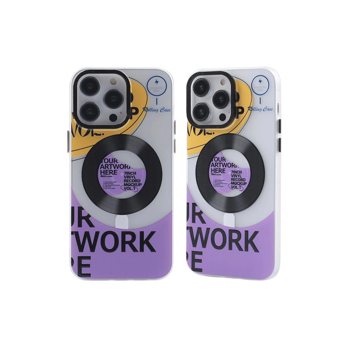 BFS  iPhone 12 Pro Max Kılıf Apollo Magneticsafe Desenli Kapak - Apollo Şeffaf - 6