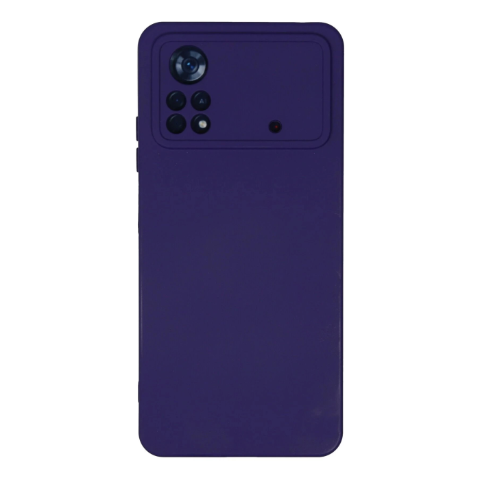 BFS  Xiaomi Poco X4 Pro 5G Kılıf Nano içi Kadife Silikon - Mor