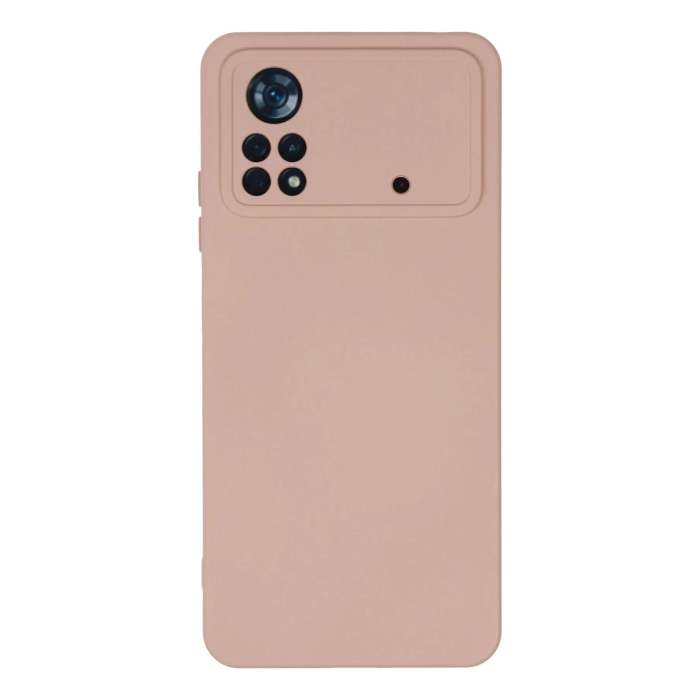 BFS  Xiaomi Poco X4 Pro 5G Kılıf Nano içi Kadife Silikon - Pudra