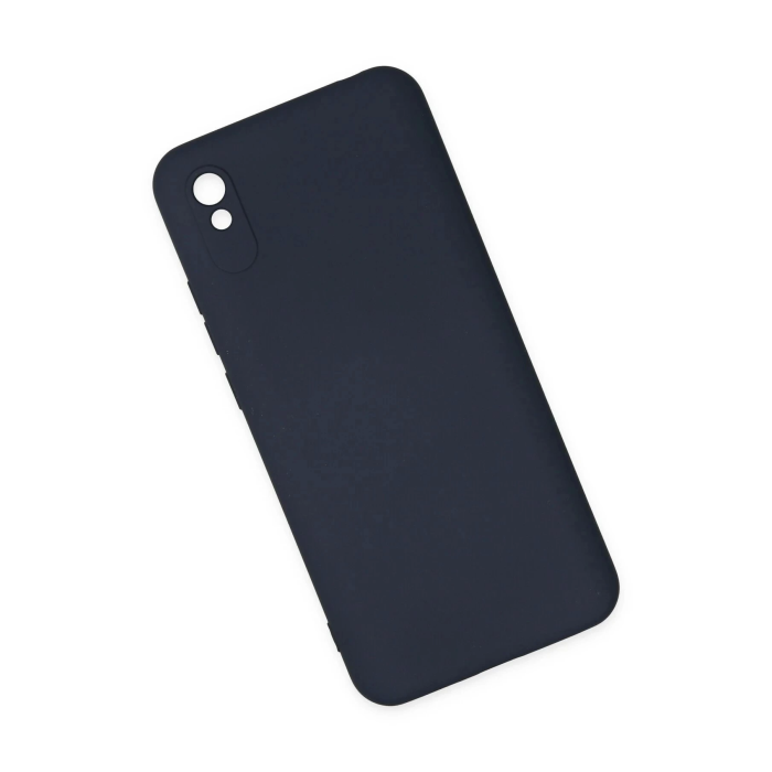 BFS  Xiaomi Redmi 9A Kılıf Nano içi Kadife Silikon - Lacivert