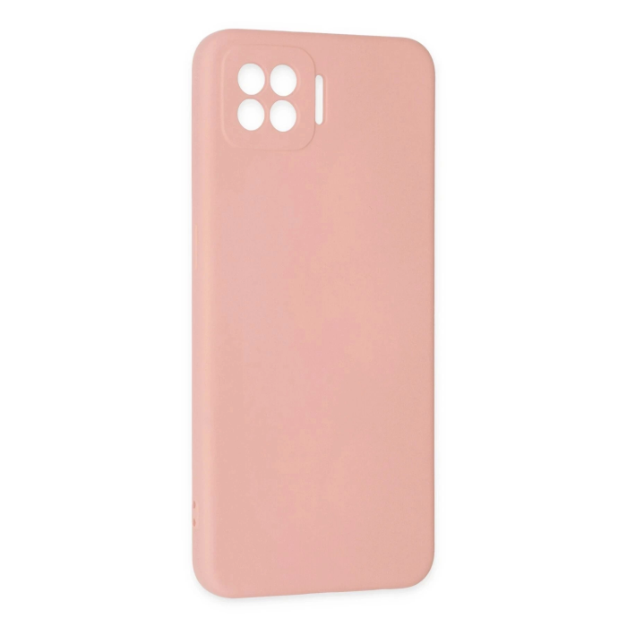 BFS  Oppo A73 Kılıf Nano içi Kadife Silikon - Pudra