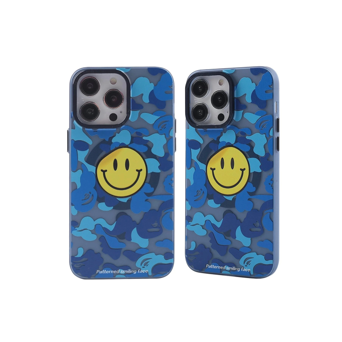 BFS  iPhone 13 Pro Kılıf Apollo Magneticsafe Desenli Kapak - Apollo Mavi - 1