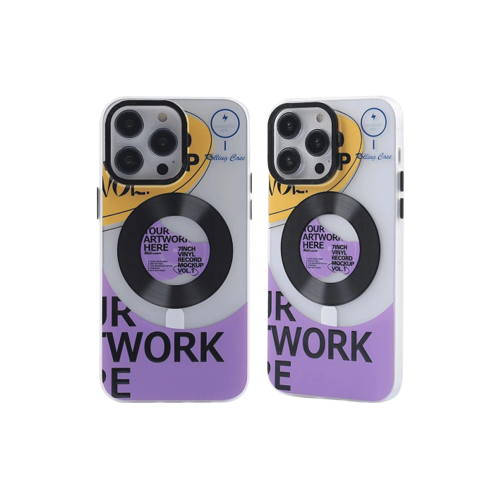 BFS  iPhone 13 Pro Max Kılıf Apollo Magneticsafe Desenli Kapak - Apollo Şeffaf - 6