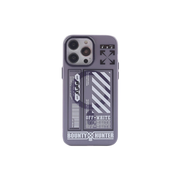 BFS  iPhone 14 Pro Max Kılıf Apollo Magneticsafe Desenli Kapak - Apollo Mor - 1