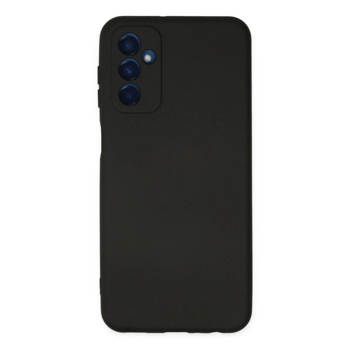 BFS  Samsung Galaxy M23 Kılıf Nano içi Kadife Silikon - Siyah